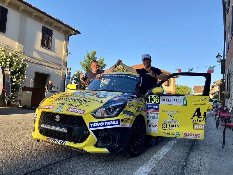 Rally di Alba 2021 Simone Goldoni Rally di Alba 2021 - Simone Goldoni Suzuki Swift Sport Hybrid